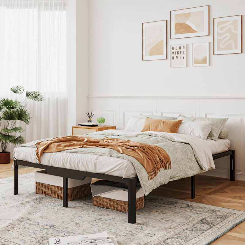Alwyn Home Orviston 14'' Bed Frame Wayfair
